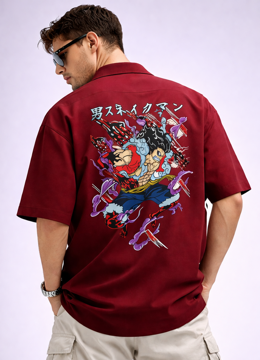 ANIME ART OVERSIZED SHIRT