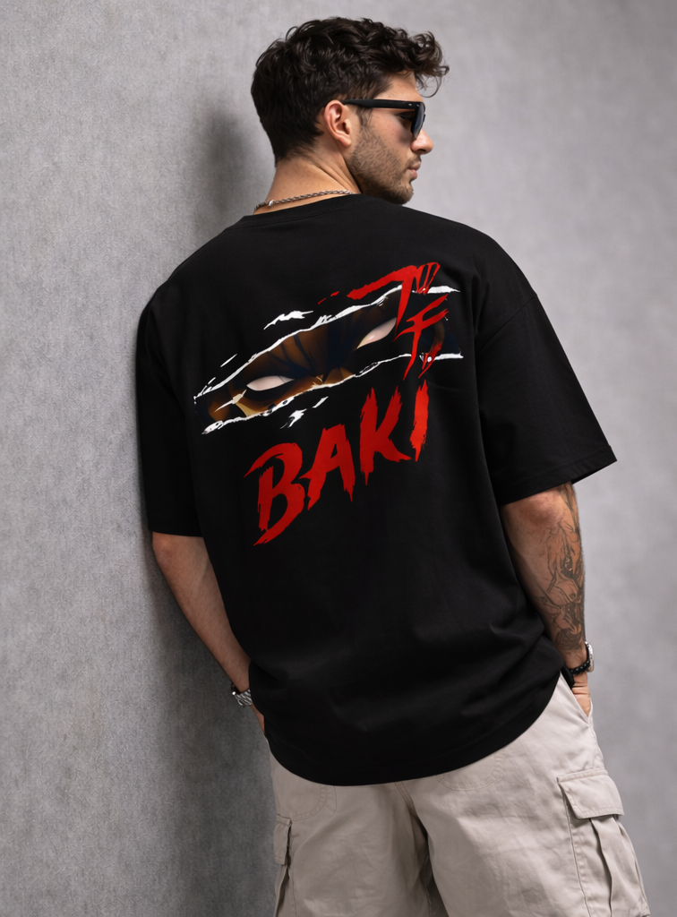 BAKI HANMA OVERSIZED TEE
