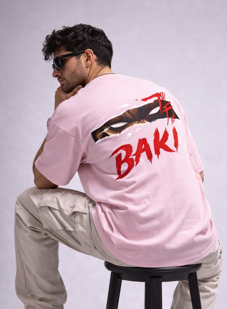 BAKI HANMA OVERSIZED TEE