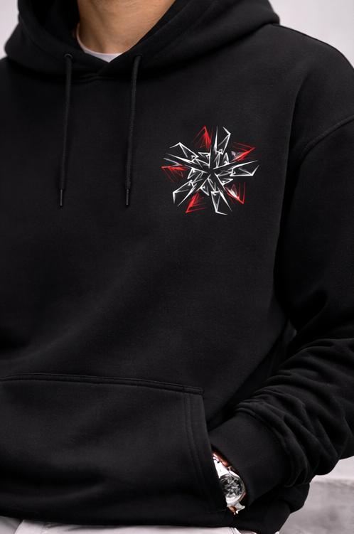 SHATTER CORE OVERSIZED HOODIE
