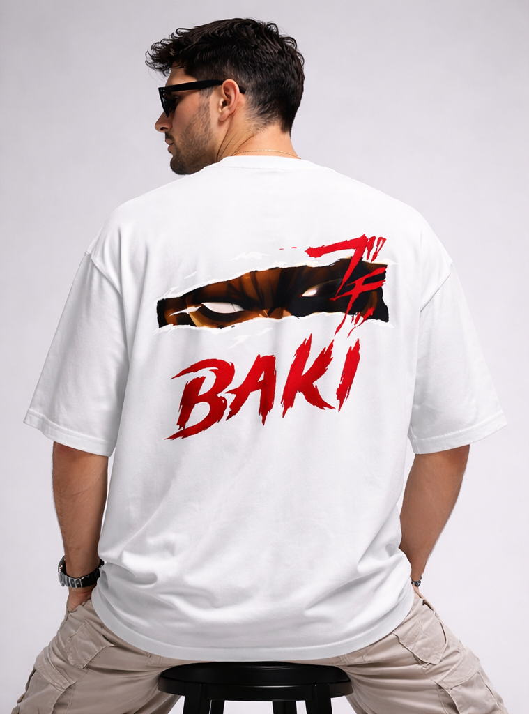 BAKI HANMA OVERSIZED TEE